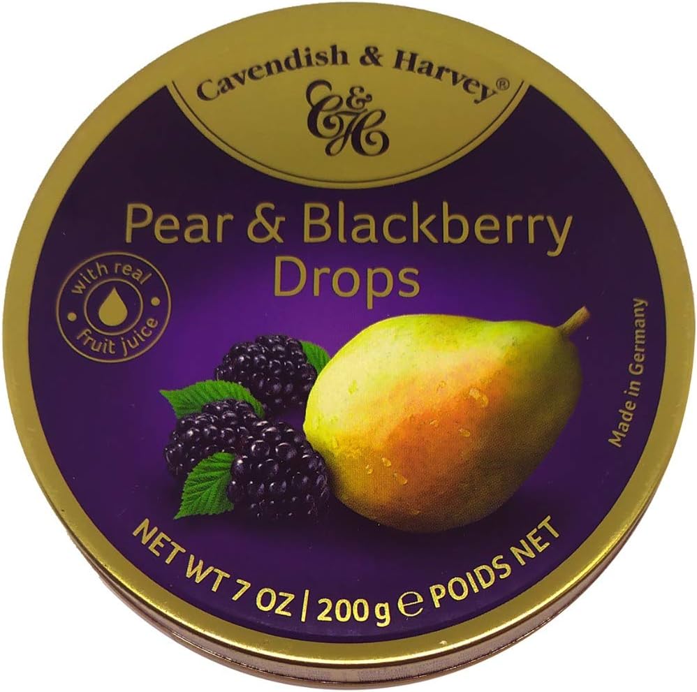 Cavendish & Harvey Pear & Blackberry Drops (200g)​